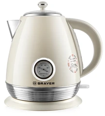 Купить Чайник BRAYER BR1070, молочный / Народный дискаунтер ЦЕНАЛОМ