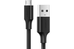 Купить Кабель Ugreen USB2.0 Am - Micro USB, 1 м, черный / Народный дискаунтер ЦЕНАЛОМ