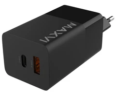 Купить Сетевое зарядное устройство Maxvi A482GN черный / Народный дискаунтер ЦЕНАЛОМ