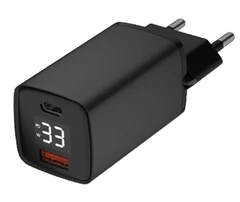 Купить Сетевое зарядное устройство Maxvi A402PD черный / Народный дискаунтер ЦЕНАЛОМ