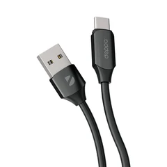 Купить Кабель Deppa Silk USB-A - USB-C, 1.2 м, 6 A, черный / Народный дискаунтер ЦЕНАЛОМ