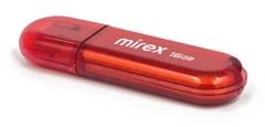 Купить USB-накопитель Mirex Candy 16 ГБ, USB 2.0, красный / Народный дискаунтер ЦЕНАЛОМ