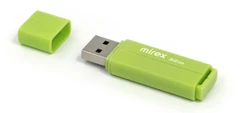 Купить USB-накопитель Mirex Line 32 ГБ, USB 2.0, зеленый / Народный дискаунтер ЦЕНАЛОМ