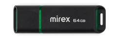 Купить Флеш накопитель 64GB Mirex Spacer, черный / Народный дискаунтер ЦЕНАЛОМ