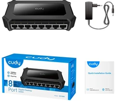 Купить Коммутатор CUDY GS108D / Народный дискаунтер ЦЕНАЛОМ