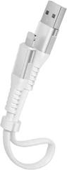 Купить Кабель Accesstyle USB-A 2.0 - Lightning, 0.3 м, белый (AL24-TF30) / Народный дискаунтер ЦЕНАЛОМ
