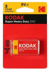 Купить Батарейка 6F22 Kodak K9VHZ-1B, 1 шт / Народный дискаунтер ЦЕНАЛОМ