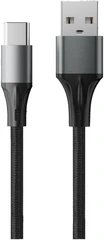 Купить Кабель Accesstyle AC30-F200M USB-A - Type-C, 2 м, черный / Народный дискаунтер ЦЕНАЛОМ