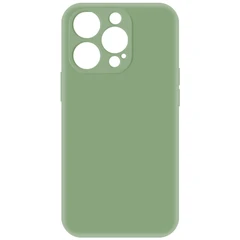 Купить Накладка Krutoff Silicone Case для Apple 14 Pro, зеленый / Народный дискаунтер ЦЕНАЛОМ