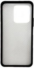 Купить Накладка Silicone Case для Infinix Note 30i, прозрачный/черный / Народный дискаунтер ЦЕНАЛОМ