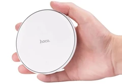 Купить Беспроводное зарядное устройство hoco CW6 Homey White / Народный дискаунтер ЦЕНАЛОМ