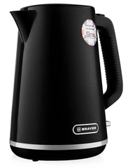Купить Чайник BRAYER BR1072, черный / Народный дискаунтер ЦЕНАЛОМ