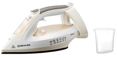 Купить Утюг BRAYER BR4014, бежевый / Народный дискаунтер ЦЕНАЛОМ