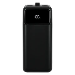 Купить Внешний аккумулятор TFN Porta LCD PD, 50000 мАч, черный / Народный дискаунтер ЦЕНАЛОМ
