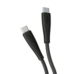 Купить Кабель Deppa Fly USB-С - USB-С, 1 м, 60 Вт,  черный / Народный дискаунтер ЦЕНАЛОМ