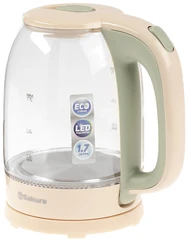 Купить Чайник Sakura SA-2740GR, бежевый / Народный дискаунтер ЦЕНАЛОМ