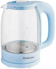 Купить Чайник Sakura SA-2740BL, голубой / Народный дискаунтер ЦЕНАЛОМ