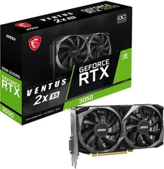 Купить Видеокарта MSI GeForce RTX 3050 VENTUS 2X XS 8G OC 8GB (RTX 3050 VENTUS 2X XS 8G OC) / Народный дискаунтер ЦЕНАЛОМ