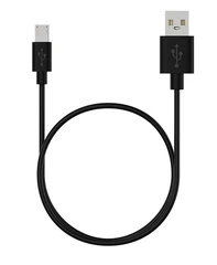Купить Кабель Maxvi MC-01L USB 2.0 Am - micro USB, 1 м, 2 А, черный / Народный дискаунтер ЦЕНАЛОМ