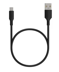 Купить Кабель Maxvi MC-A01 USB 2.0 Am - microUSB, 1 м, черный / Народный дискаунтер ЦЕНАЛОМ