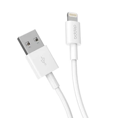 Купить Кабель Deppa USB2.0 Am - Lightning, 1.2 м, 2 A, белый / Народный дискаунтер ЦЕНАЛОМ