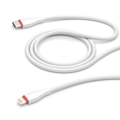 Купить Кабель Deppa Ceramic USB-C - Lightning, 1 м, 2 A, белый / Народный дискаунтер ЦЕНАЛОМ