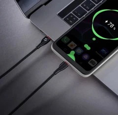 Купить Кабель Deppa Ceramic USB-C - USB-C, 1 м, 2.4 А, черный / Народный дискаунтер ЦЕНАЛОМ