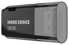 Купить USB-накопитель More Choice MF16 16 ГБ, USB 2.0, черный / Народный дискаунтер ЦЕНАЛОМ