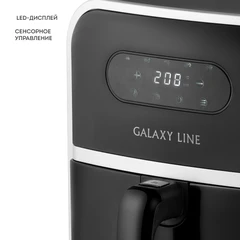 Купить Аэрогриль GALAXY LINE GL2528, черный / Народный дискаунтер ЦЕНАЛОМ
