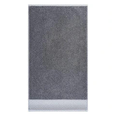 Купить Полотенце Cleanelly Marcasite серый 70х130 см, махра / Народный дискаунтер ЦЕНАЛОМ