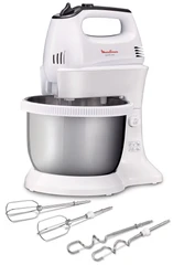 Купить Миксер Moulinex Quickmix HM3121B1, белый / Народный дискаунтер ЦЕНАЛОМ
