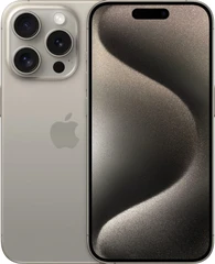 Купить Смартфон 6.1 Apple iPhone 15 Pro 256GB Natural Titanium (PI) / Народный дискаунтер ЦЕНАЛОМ