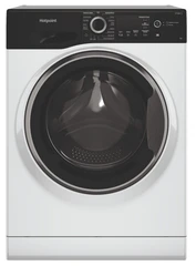 Купить Стиральная машина Hotpoint NSB 7225 ZS V RU, белый/черный / Народный дискаунтер ЦЕНАЛОМ
