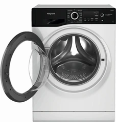 Купить Стиральная машина Hotpoint NSB 7225 ZS V RU, белый/черный / Народный дискаунтер ЦЕНАЛОМ