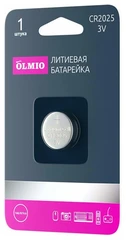 Купить Батарейка CR2025 OLMIO / Народный дискаунтер ЦЕНАЛОМ