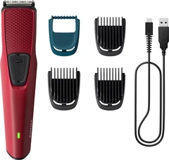 Купить Триммер Philips BT1235/18, красный / Народный дискаунтер ЦЕНАЛОМ