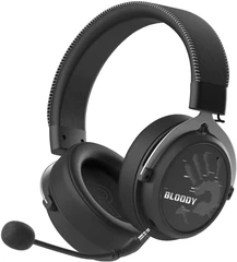 Купить Гарнитура игровая A4TECH Bloody MR590 Sports, черный / Народный дискаунтер ЦЕНАЛОМ