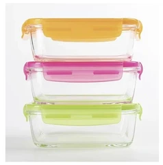 Купить Контейнер Luminarc PUREBOX ACTIVE NEON MIX, 0.76 л / Народный дискаунтер ЦЕНАЛОМ
