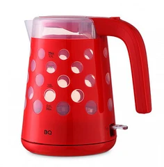 Купить Чайник BQ KT1713P, красный / Народный дискаунтер ЦЕНАЛОМ