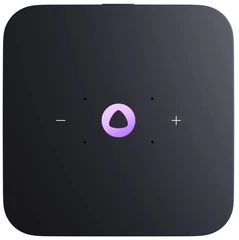 Купить Умная колонка Яндекс Станция Миди с Алисой с Zigbee 24 Вт малиновый / Народный дискаунтер ЦЕНАЛОМ