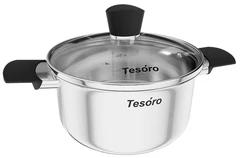 Купить Кастрюля Tesoro Siena, 2.1 л / Народный дискаунтер ЦЕНАЛОМ