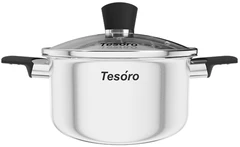 Купить Кастрюля Tesoro Siena, 2.1 л / Народный дискаунтер ЦЕНАЛОМ
