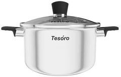 Купить Кастрюля Tesoro Siena, 3.1 л / Народный дискаунтер ЦЕНАЛОМ