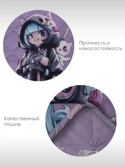 Купить Покрывало стеганое Миланика Молли 150х215 см, бязь / Народный дискаунтер ЦЕНАЛОМ
