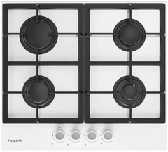 Купить Газовая варочная панель Hotpoint HG 61F/WH / Народный дискаунтер ЦЕНАЛОМ