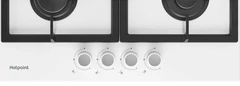 Купить Газовая варочная панель Hotpoint HG 61F/WH / Народный дискаунтер ЦЕНАЛОМ