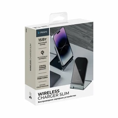Купить Беспроводное зарядное устройство Deppa QI 15 Вт Slim / Народный дискаунтер ЦЕНАЛОМ
