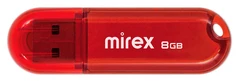 Купить Флеш накопитель 8GB Mirex Candy, красный / Народный дискаунтер ЦЕНАЛОМ