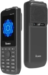Купить Сотовый телефон OLMIO P33, черный / Народный дискаунтер ЦЕНАЛОМ