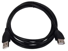 Купить Кабель Cablexpert Pro CC-USB2-AMAF-6B-N USB2.0 Am-Af, 1.8 м / Народный дискаунтер ЦЕНАЛОМ